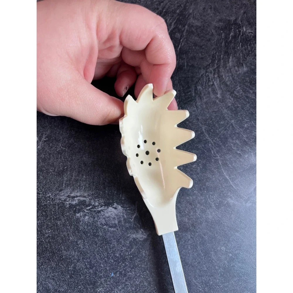 Nylon Metal Spaghetti Server Spoon‎ Pasta Server Utensil Kitchen Tool